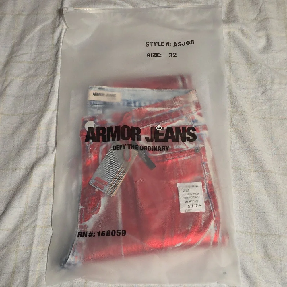 Armor Foil Wash Jeans - Picture 8 of 10